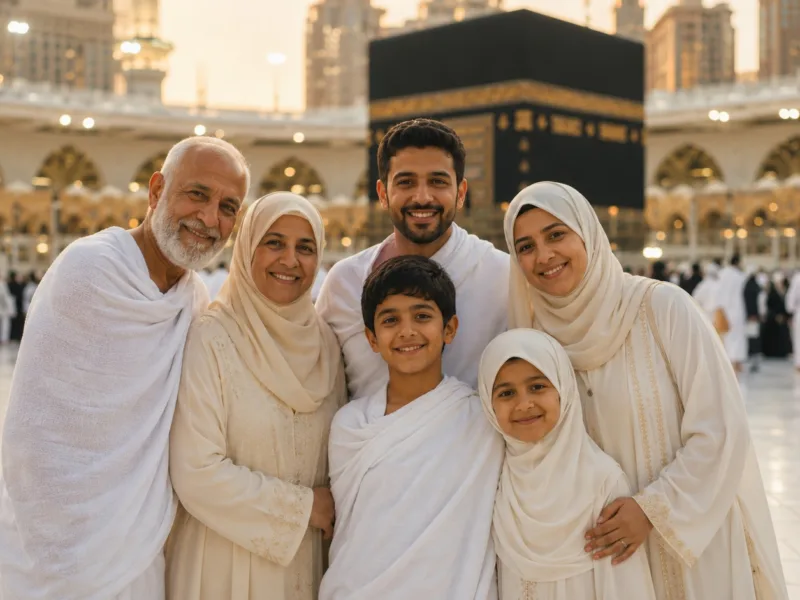 Family Umrah Package 21 Nights