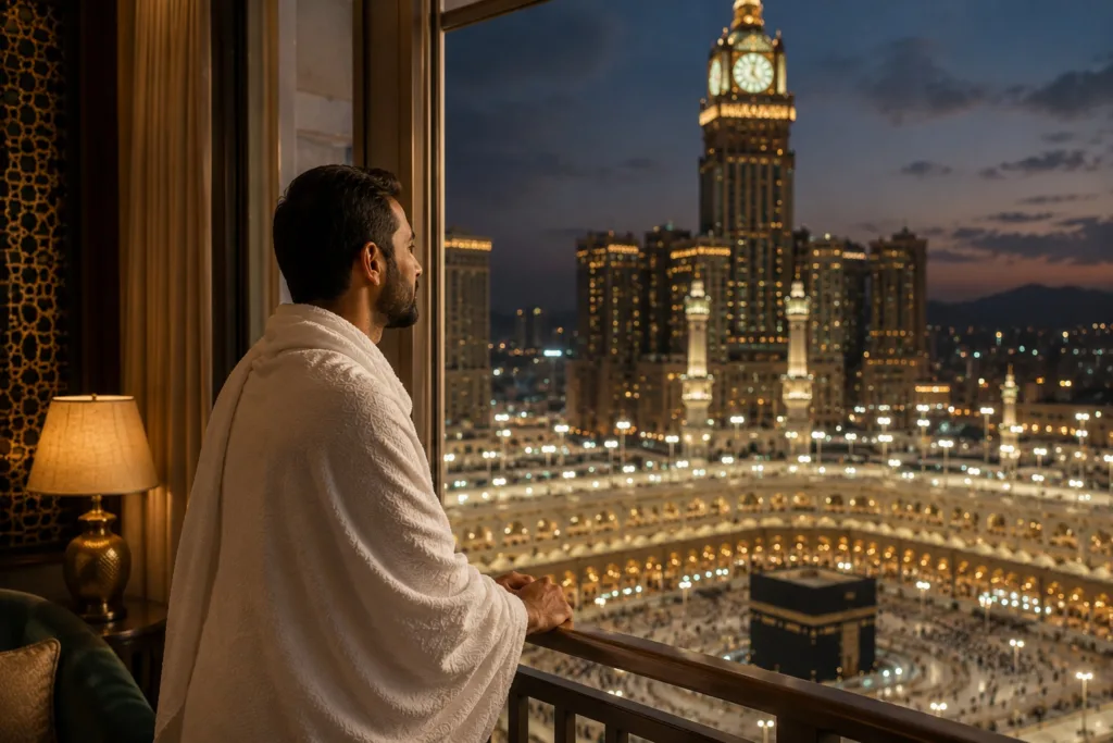 Hajj 2027 Platinum — 10 Days Non-Shifting (Swissotel Makkah)